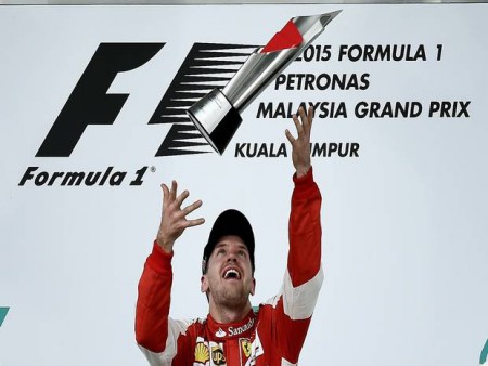 Vettel vyhrál v Malaisii. S Ferrari vůbec poprvé!